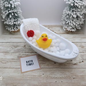 Christmas Elf Bath Tub, Elf Toddler, Elf Activities, Elf Idea, Elf Antics, Elf Accessories, Elf Prop, Elf Doll Miniature, Elf Baby, Elf Idea