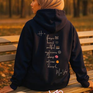 Sudadera con capucha de SUGA BTS "Deep & Fierce" | Regalo de Kpop de Min Yoongi | Mercancía Bangtan sutil | Army Bomb de OT7 | Camiseta acogedora para fans de OT7 | Mercancía BTS 2025