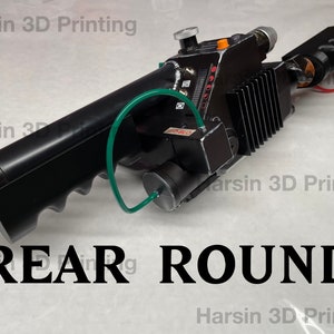 RÜCKSEITE ABGERUNDET Snap-on Griff Mod für Hasbro Ghostbusters Neutrona Wands (84 und Spengler/ Afterlife kompatibel!)