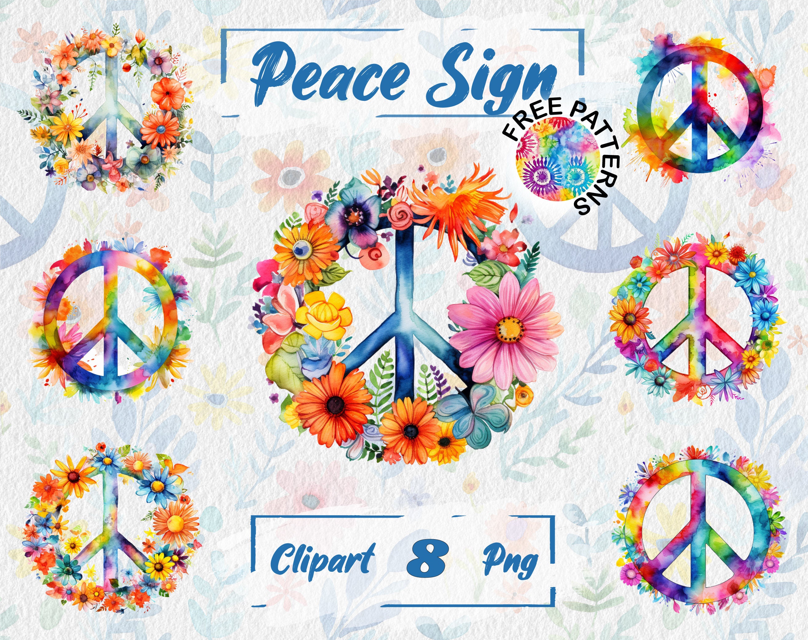 Hippie Symbols Etsy New Zealand