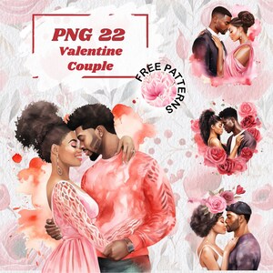 Pareja Clipart Pareja Negra San Valentín Clipart Pareja Negra Png Clipart Parejas Mujer Negra PNG Chica Negro Clipart Boda San Valentín 918