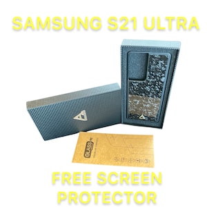 Forged Carbon Fiber case for Samsung S21 Ultra Now With Free Screen Protector