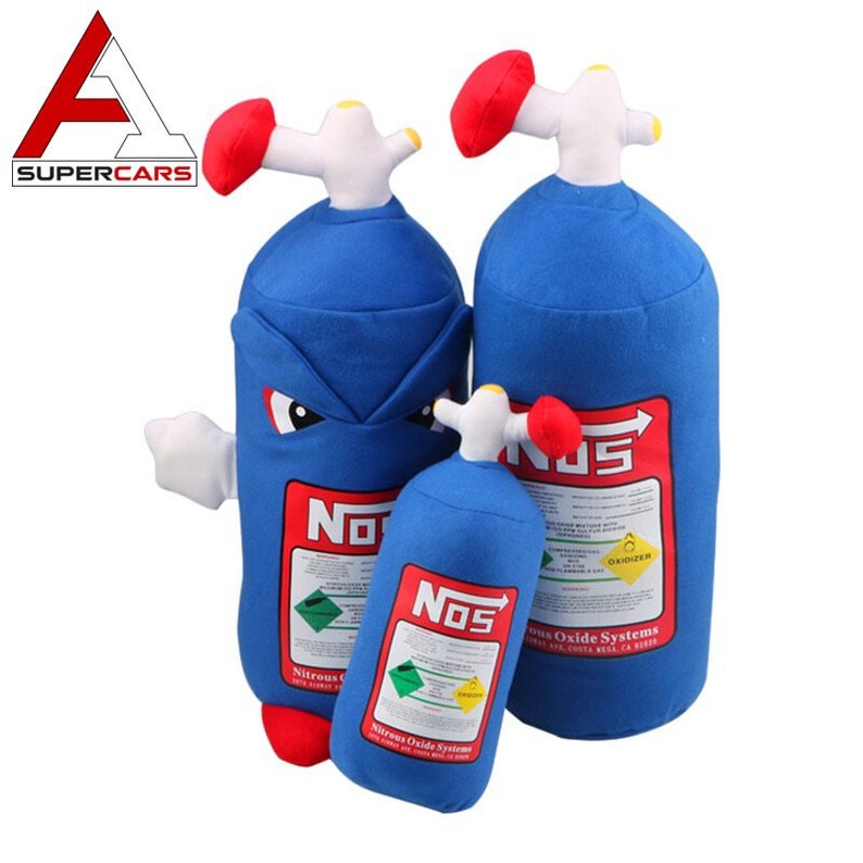 NOS Nitrous Oxide Bottle Plush Pillow Turbo JDM Cushion Etsy