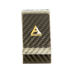 Black Carbon Fiber Money Clip