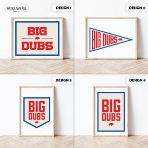 Buffalo Bills Poster: Big Dubs