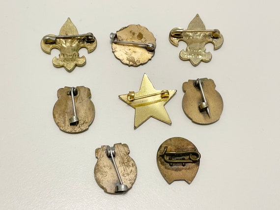 Vintage Assorted Metal Pins - image 6