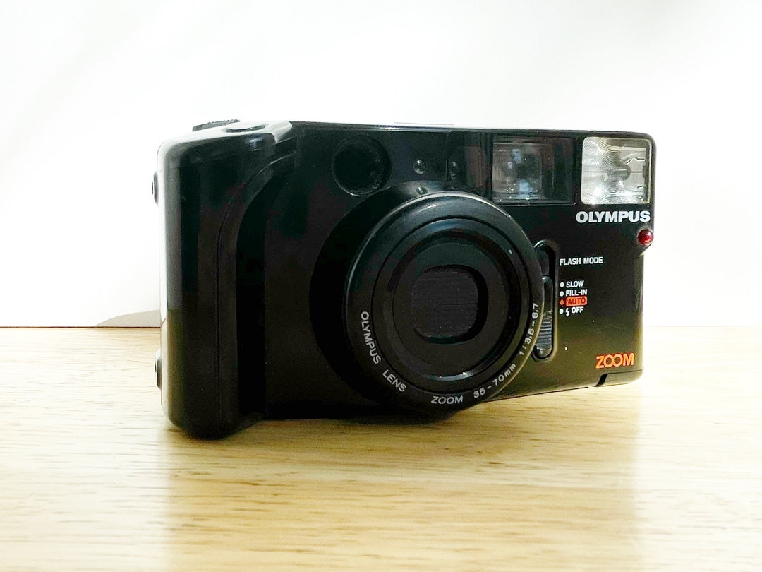 Vintage 1982 Olympus Promaster Zoom Film Camera Etsy