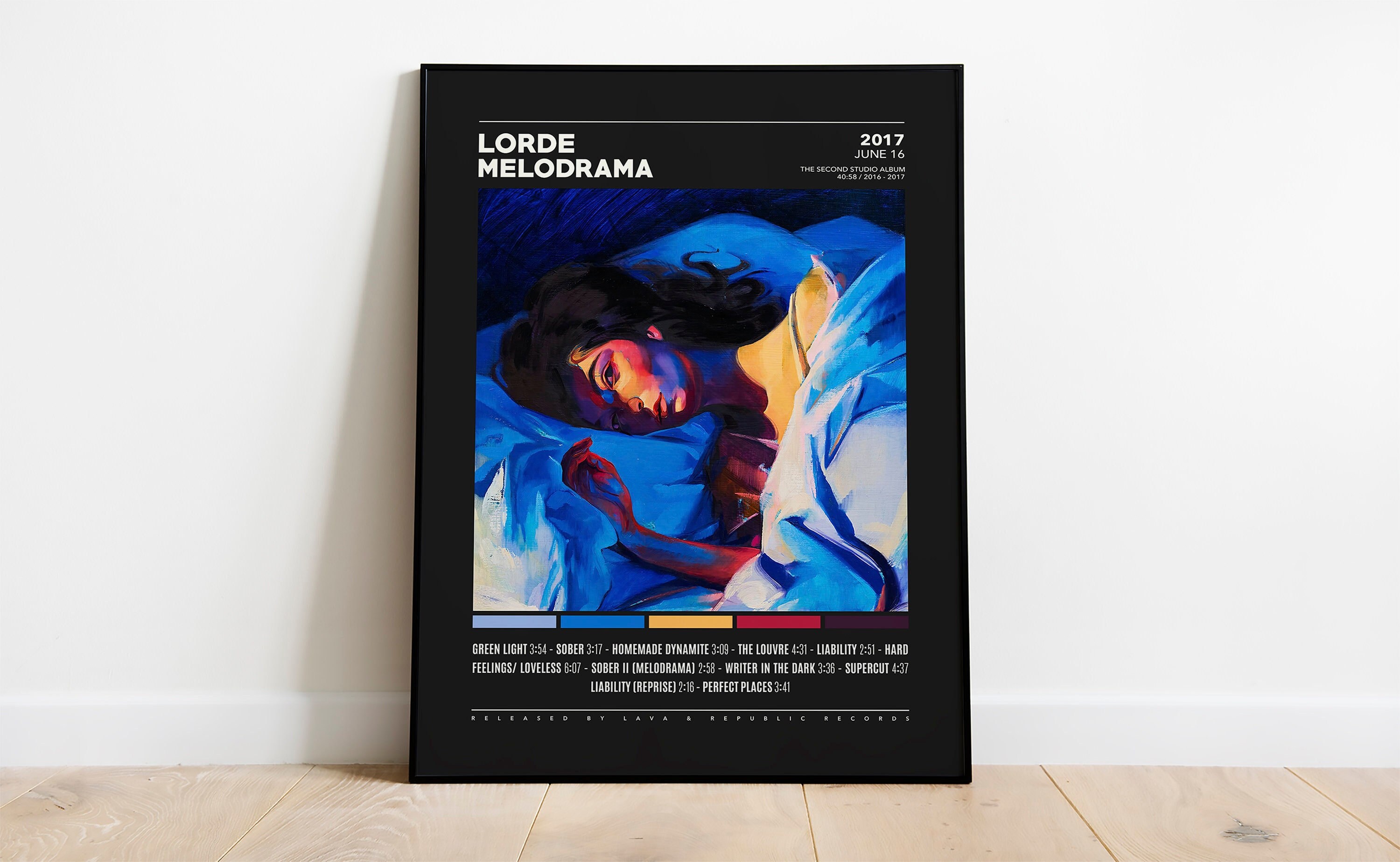 Lorde Posters / Melodrama Poster / Lorde Melodrama / Album - Etsy