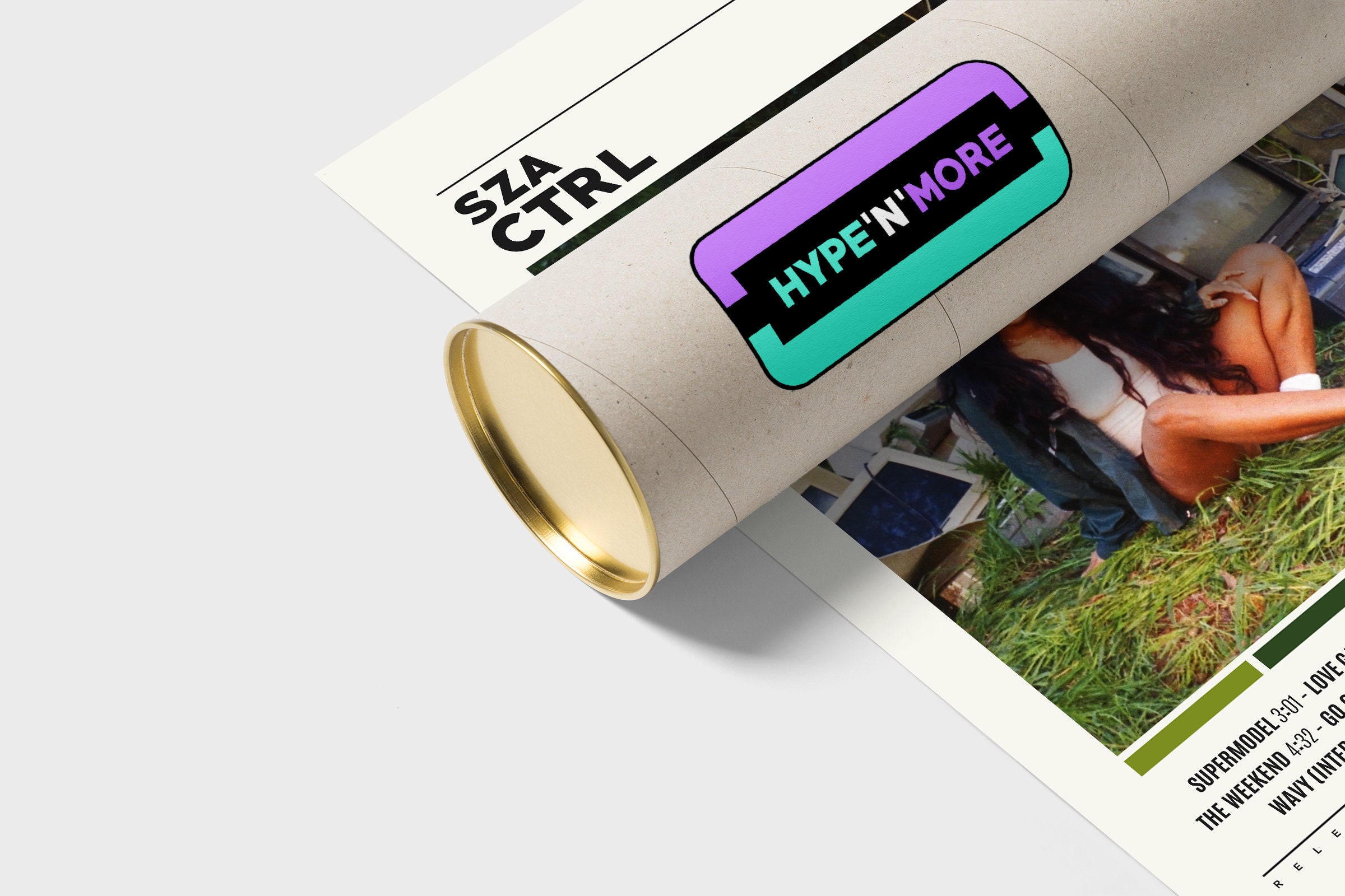 SZA Poster | CTRL Poster | SZA Tracklist Album Cover Poster / Album