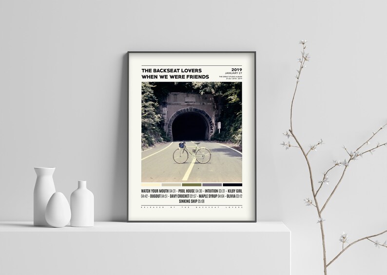 The Backseat Lovers Posters / When We Were Friends Poster Etsy