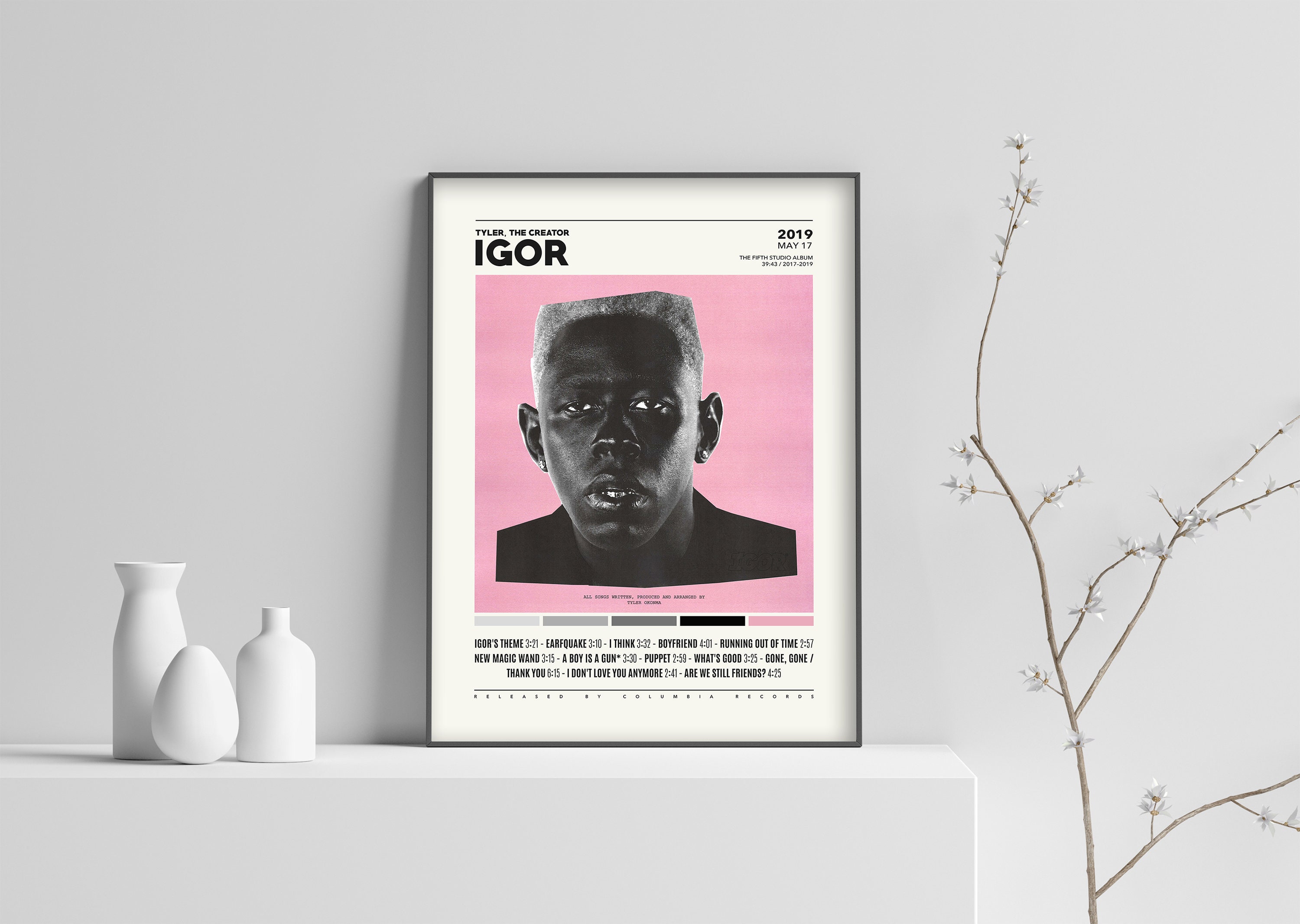 Vote Igor Poster, Tyler the Creator IGOR Illustrated Poster sold by ChaZhan  | SKU 38622866 | Printerval