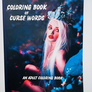 Adult Coloring Book Of Swear Words, Stress Relieving And Relaxing Designs