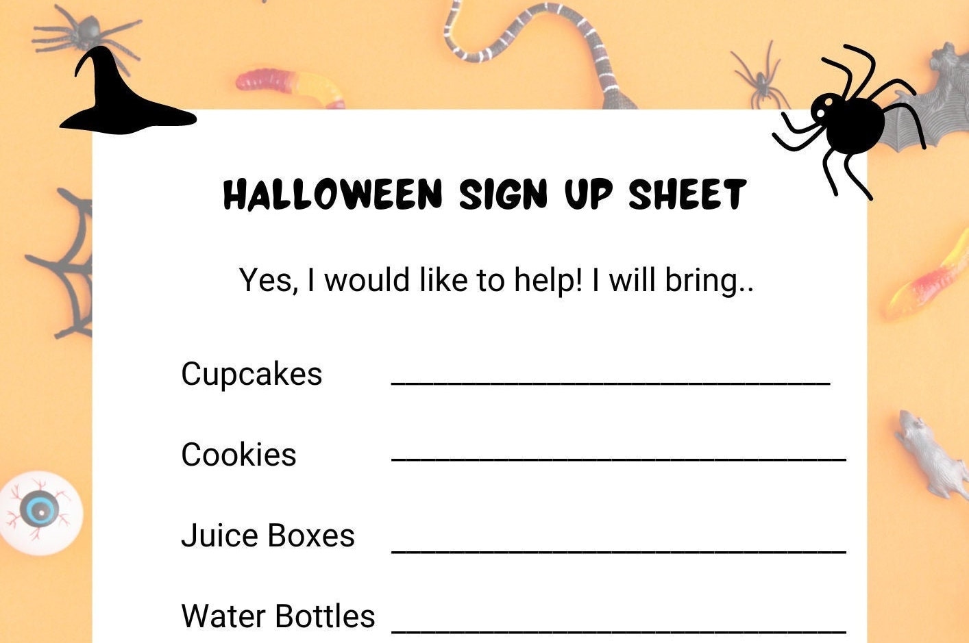 Halloween Class Party Sign Up Sheet Etsy halloween-class-party-sign-up-sheet-etsy
