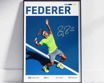 Silhouette En Carton Roger Federer - Taille Mini ~60 Cm, Impression Haute Définition, Collection Célébrité