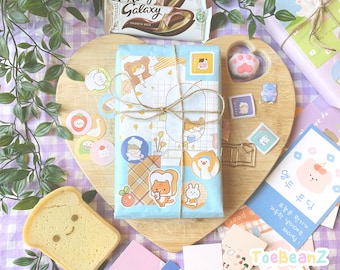 Blind Date With Book -  Mystery Books Box - Cute Kawaii - Stickers Bookmark - Book Lover Gift Bookish Book Box Book Accessory Booktok