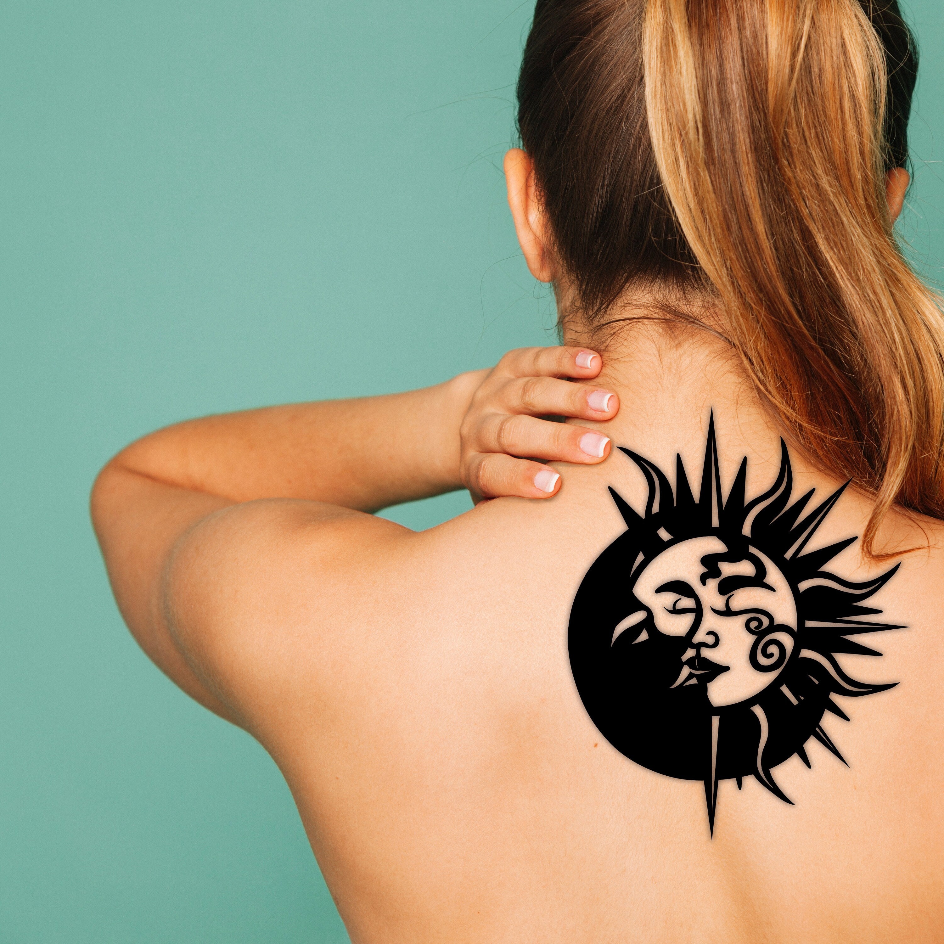 Top 50 Outstanding Sun and Moon Tattoo Designs 2022