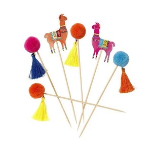 Selecciones De Comida De Llama, Fiesta Del Cinco De Mayo, Celebración Del Cinco, Martes De Tacos, Celebración De Fiesta, Selecciones Boho, Selecciones De Pompones, Fiesta De Cumpleaños Para Niños