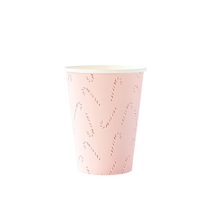 Candy Cane Party Cup, Christmas Cup, Holiday Party Cup, Christmas Party Cup, Christmas Dinner Cup, Candy Cane Party, Pink Christmas Cup