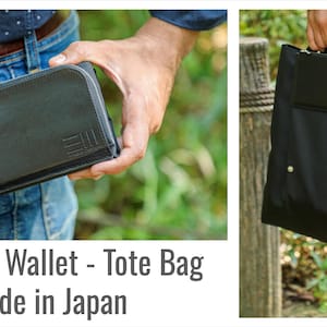 Einzigartige Brieftasche - Einkaufstasche Design Made in Japan
