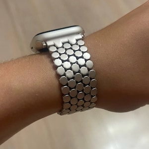 Starlight Stainless Steel Bracelet for Apple Watch Band 49mm 45mm 42mm 41mm 40mm 38mm Wrist Strap Women Metal Series 9 8 7 6 5 4 3 2 1 SE