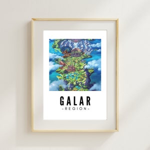 Pokemon Regional Posters Bundle | 8 Pokemon Poster Bundle | Pokemon Classroom Poster Printable Download | Pokemon Wall Art Downloads image 4