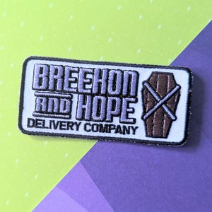 Breekon and Hope The Magnus Archives Inspired 3 Inch Embroidered Iron On Patch