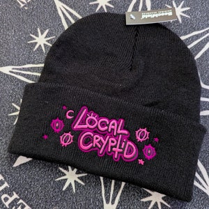 Local Cryptid Embroidered Beanie