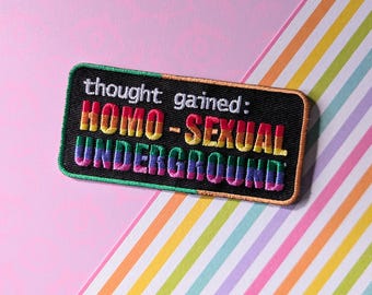 Disco Elysium Homosexual Underground 3.5" Embroidered Patch
