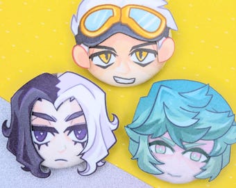 Horizons Trainers 3D Plush Head Badges 58mm