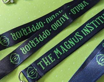The Magnus Archives Institute Employee Cosplay Lanyard