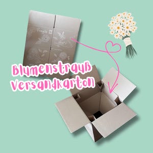 Blumen Versandbox - Blumenstrauß versenden sicher & einfach