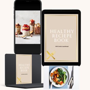healthy digital recipe book