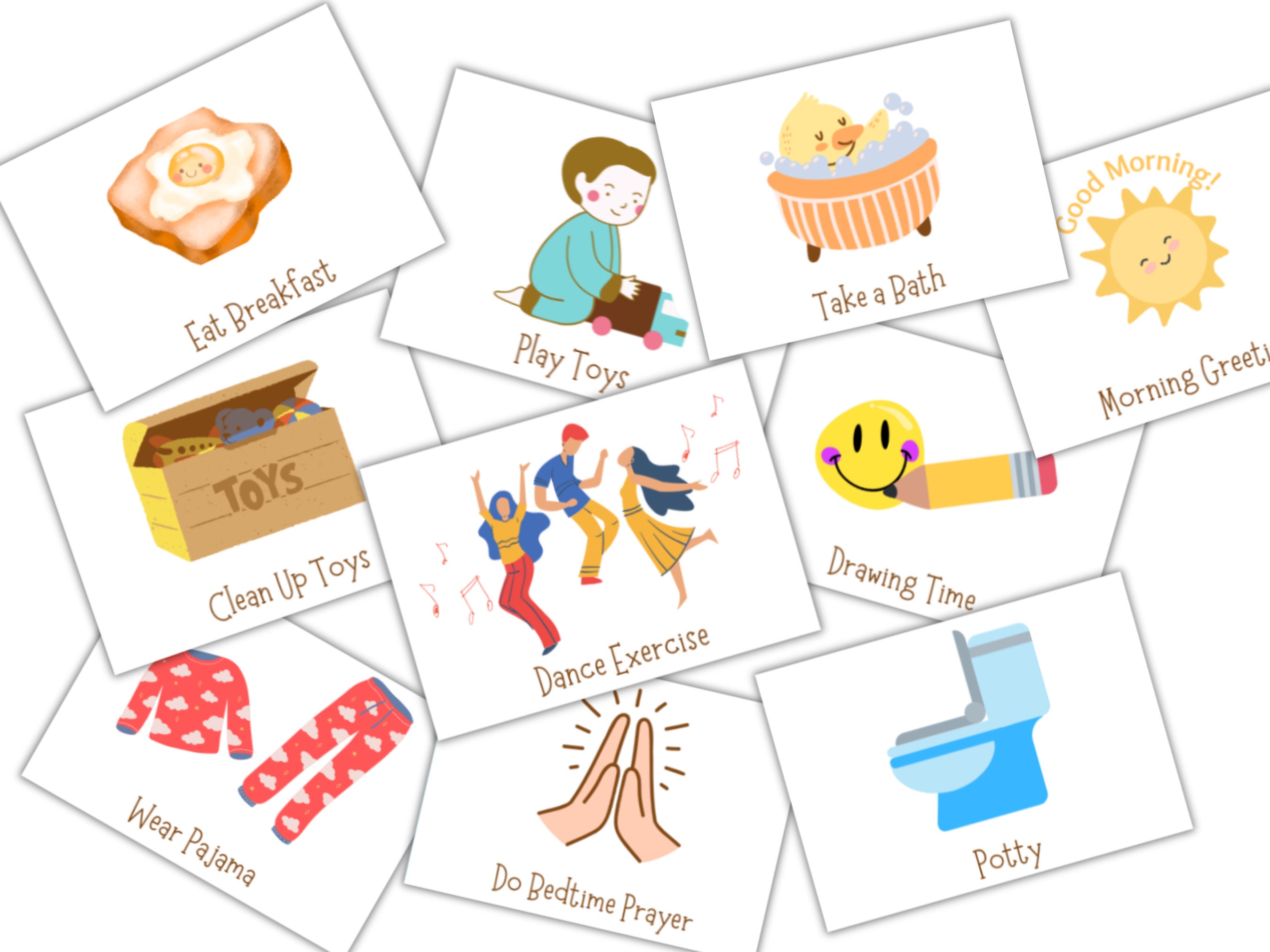 Editable Daily Routine Template Chore Task for Kids Printables - Etsy ...
