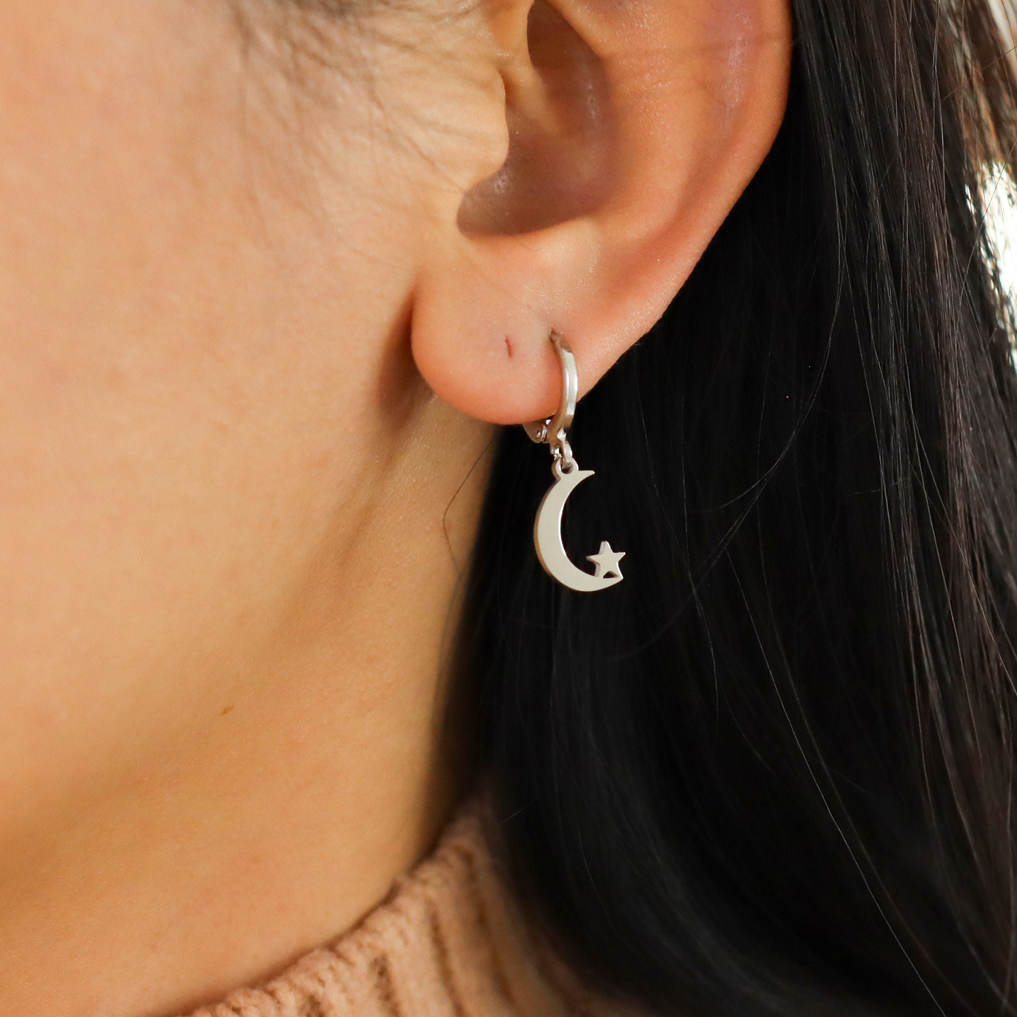 Alex and ani moon and star earrings deals