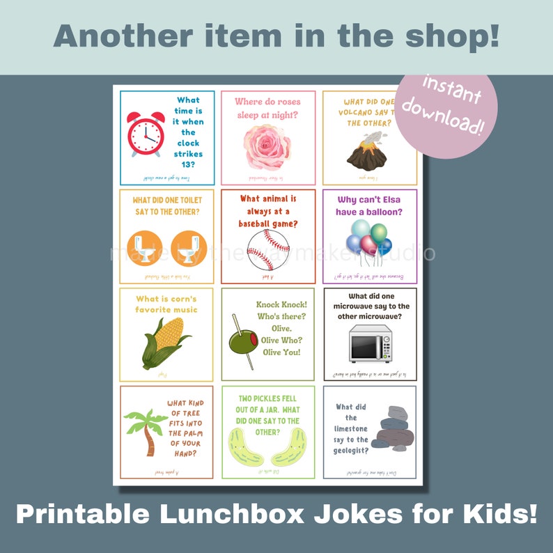 Kids Lunchbox Planner Pack Your Own Lunch Template - Etsy