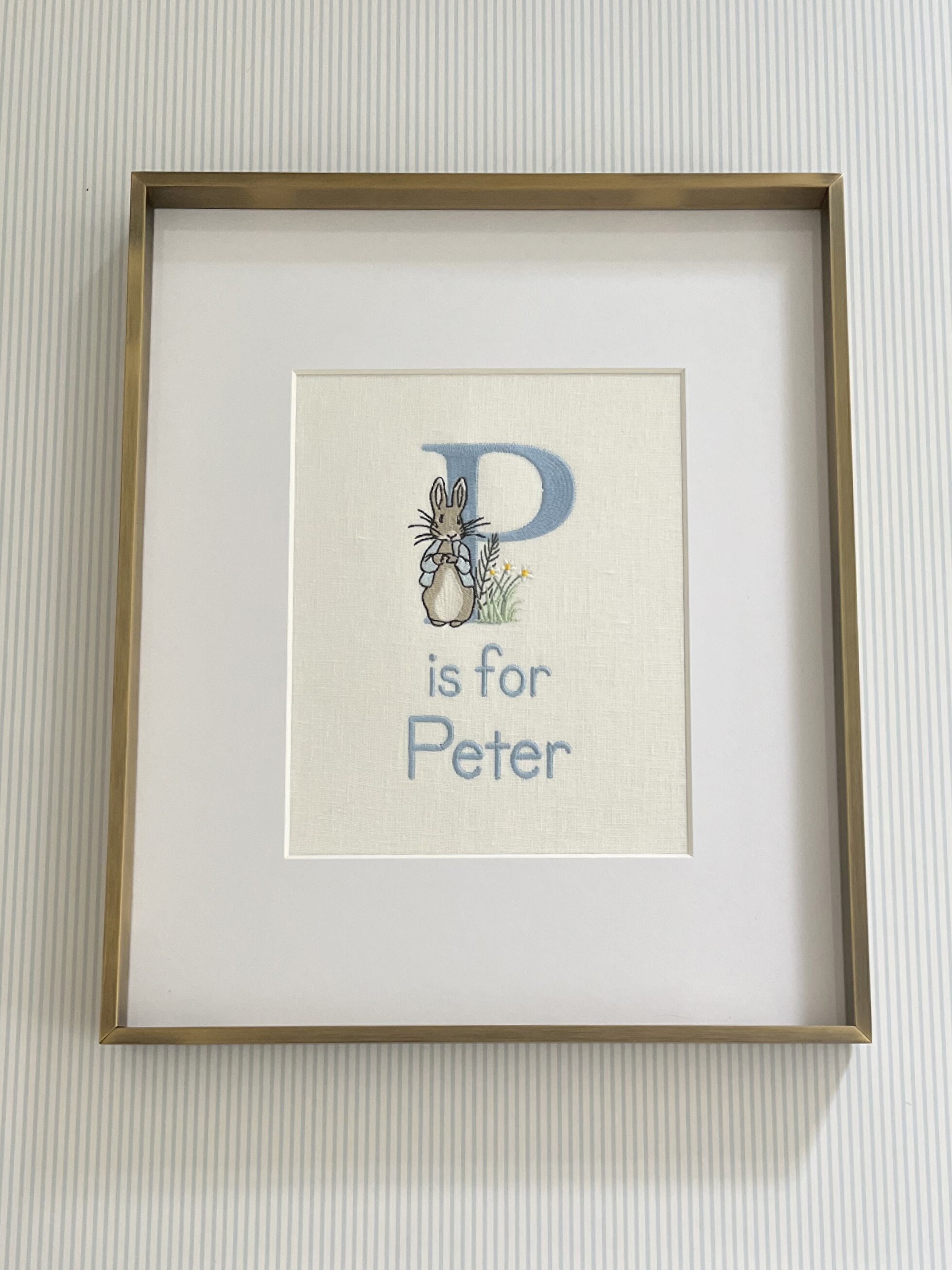 Peter Rabbit Lettering Peter Rabbit Letter Name Wall Art - Etsy