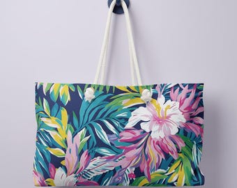 Borsa tote Playa Hermosa Weekender / Perfetta per la tua prossima avventura / Borsa da spiaggia / Borsa da lavoro / Bagaglio / Viaggio / Borsa da barca / Borsa da piscina / Vacanza