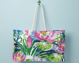 Borsa tote Everglades Weekender / Perfetta per la tua prossima avventura / Borsa da spiaggia / Borsa da lago / Borsa da viaggio / Borsa da piscina / Borsa da barca / Borsa tote per le vacanze