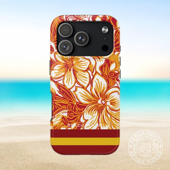 Los Angeles, CA Case for iPhone Vibrant and Tropical Phone Case