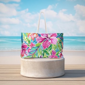 Waikiki Weekender Tragetasche | Perfekt für dein nächstes Abenteuer | Strandtasche | Arbeitstasche | Gepäck | Reise | Boot Tasche | Pooltasche | Urlaubstasche