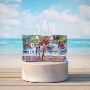 Sea Island Weekender Tragetasche | Perfekt für dein nächstes Abenteuer | Strandtasche | Arbeitstasche | Gepäck | Reise | Boot Tasche | Pooltasche | Urlaub