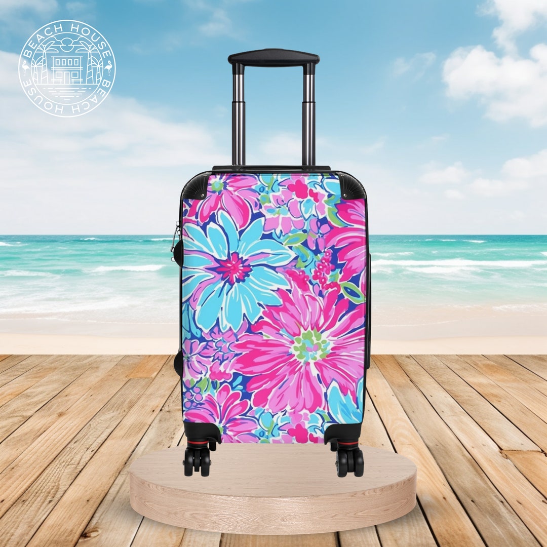Bimini Suitcase Hard Side Luggage Roller Suitcase W/spinner Etsy