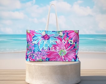 Bimini Weekender Tote Bag | Perfect for Your Next Adventure | Beach bag | Work bag | Luggage | Travel | Boat Bag | Pool bag | Vacation Bag