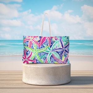 Siesta Weekender Tote Bag | Perfekt für dein nächstes Abenteuer | Strandtasche | See Tasche | Gepäck | Reise | Pooltasche | Boot Tasche | Urlaubstasche