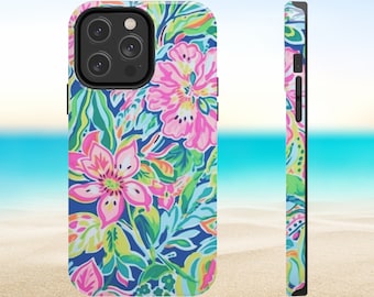 Fernandina Case for iPhone | Vibrant and Tropical Phone Case | iPhone Models 15, 14, 13, 12, 11, X,Xr,Xs, 8, 7, Se, Pro, Pro Max, Mini, Plus