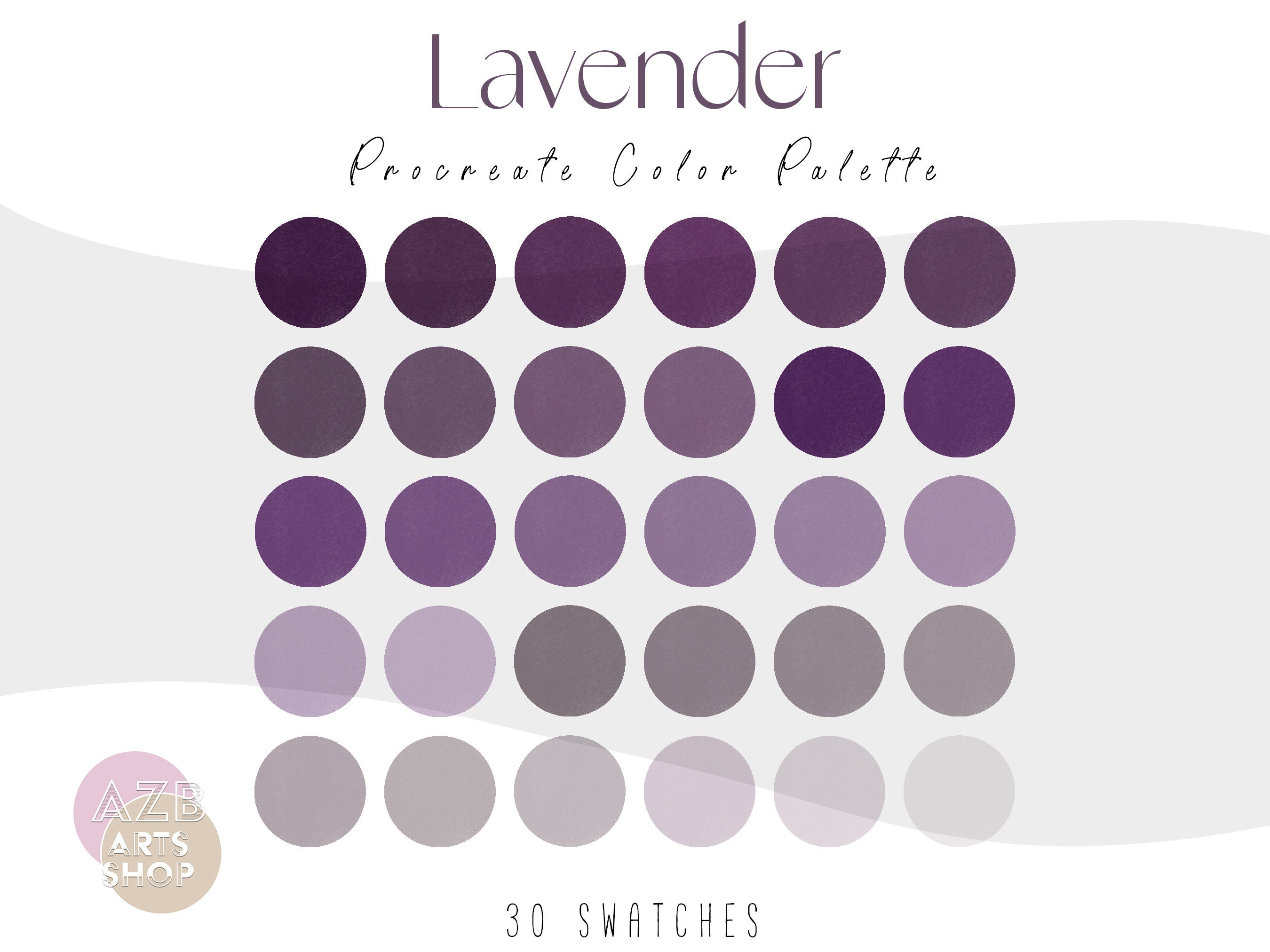 Cozy Soft Procreate Color Palette Bundle Color Palette for Procreate ...