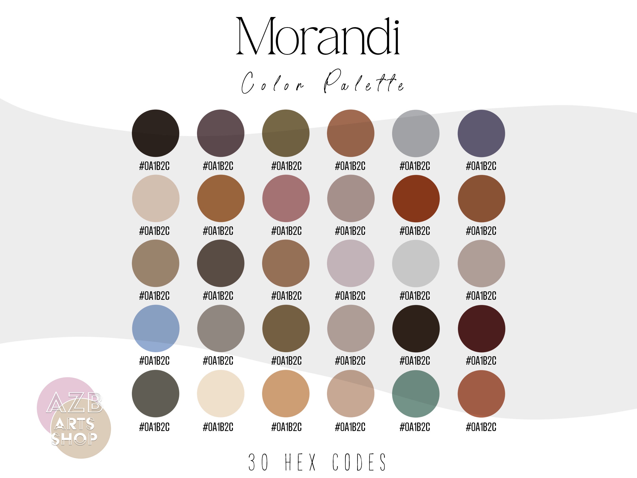 Morandi Color Palette Nail Polish - wide 4