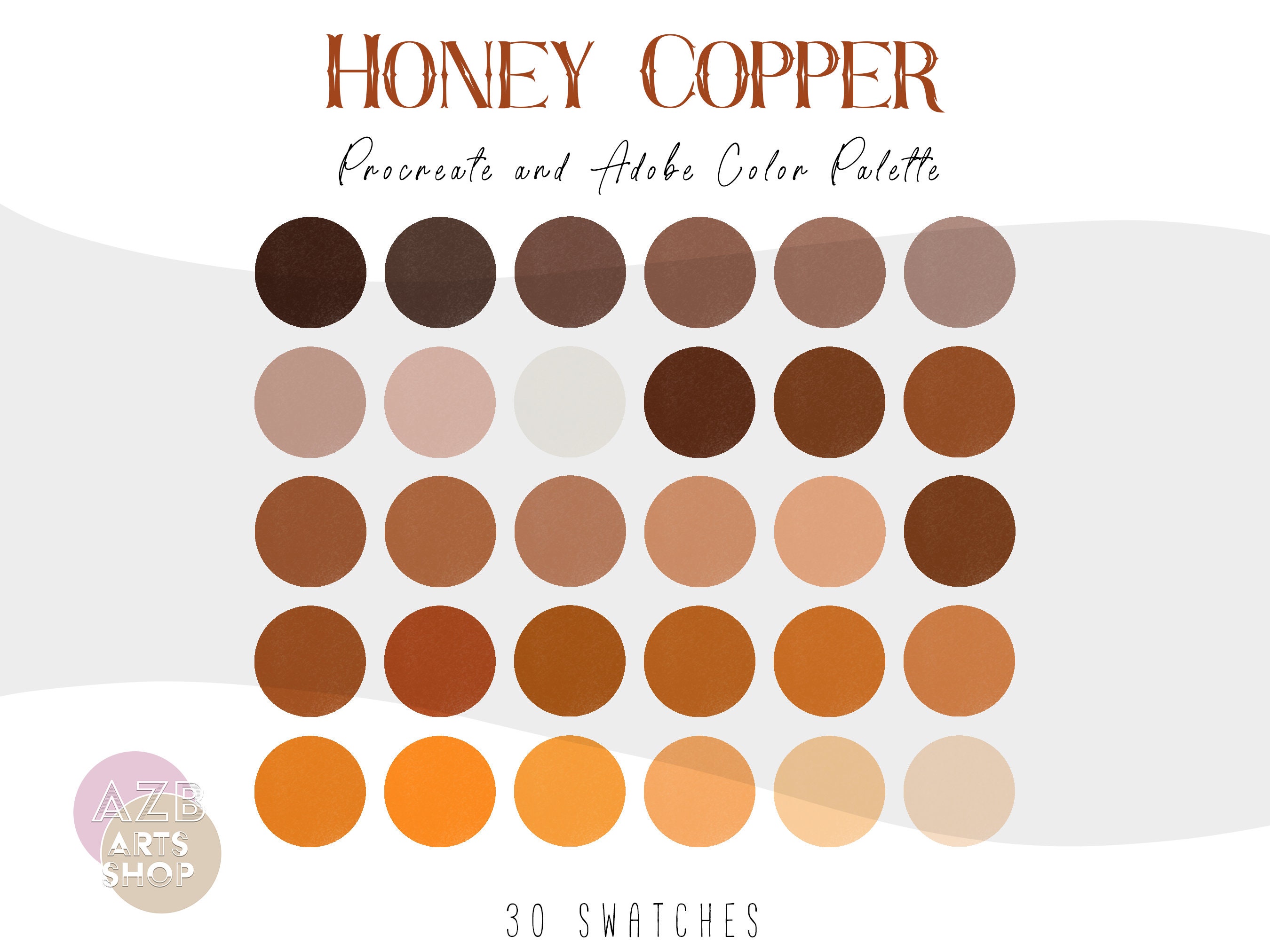 Honey Colour Palette -  Ireland
