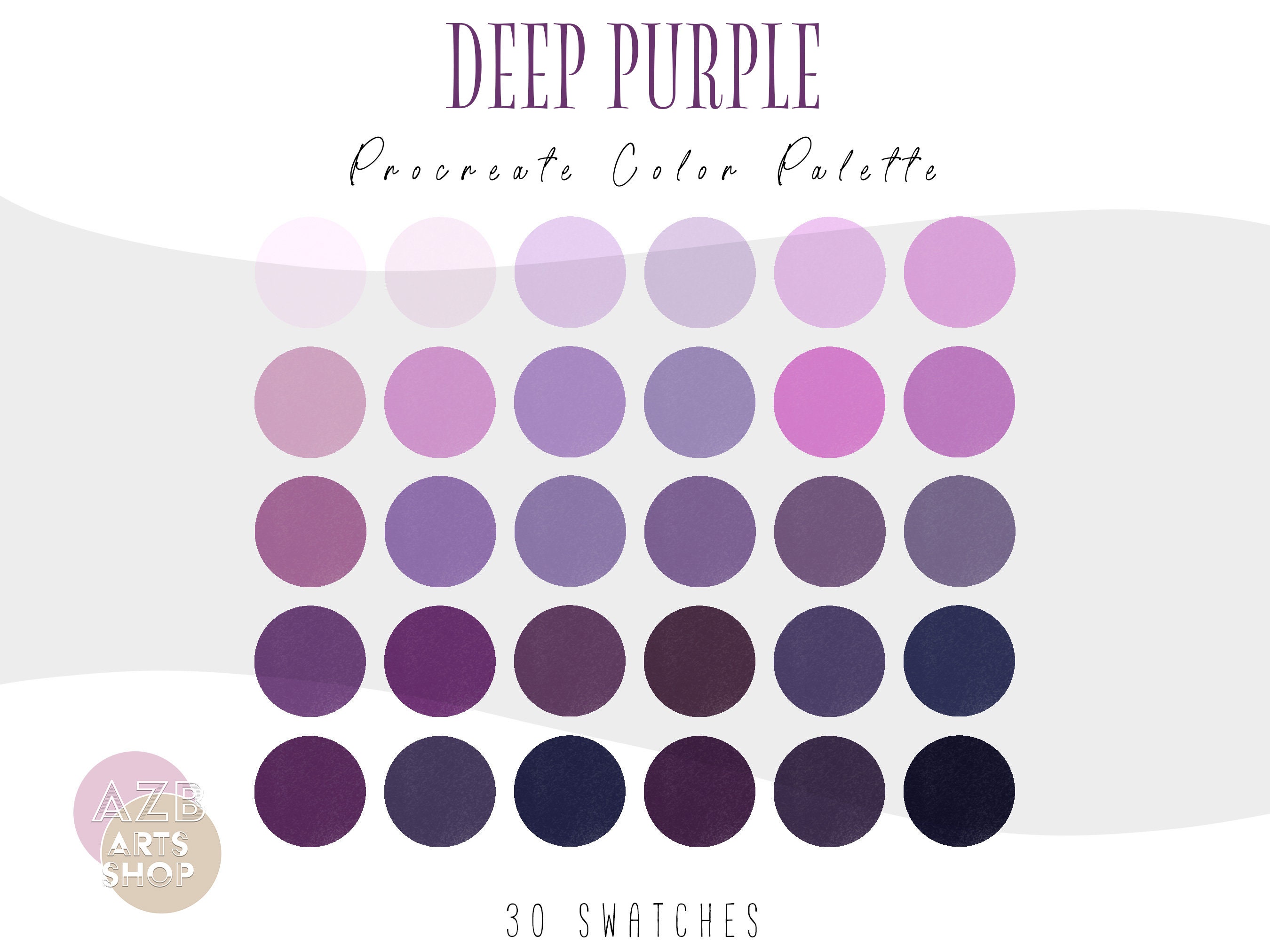 Pastel Goth Procreate Color Palette Bundle Color Palette for - Etsy