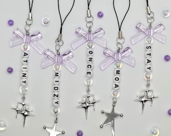 Custom K-Pop Fandom Keychain: Personalized Bag Charm